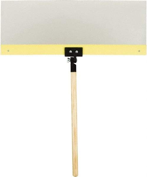 Hyde Tools - 24" Wide Flexible Blade Aluminum Painters Assistant - Flexible, Wood Handle - Exact Tool & Supply