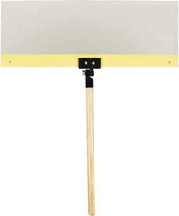 Hyde Tools - 24" Wide Flexible Blade Aluminum Painters Assistant - Flexible, Wood Handle - Exact Tool & Supply