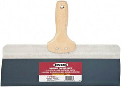 Hyde Tools - 14" Wide Flexible Blade Steel Joint Knife - Flexible, Hardwood Handle - Exact Tool & Supply