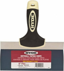 Hyde Tools - 8" Wide Flexible Blade Steel Joint Knife - Flexible - Exact Tool & Supply