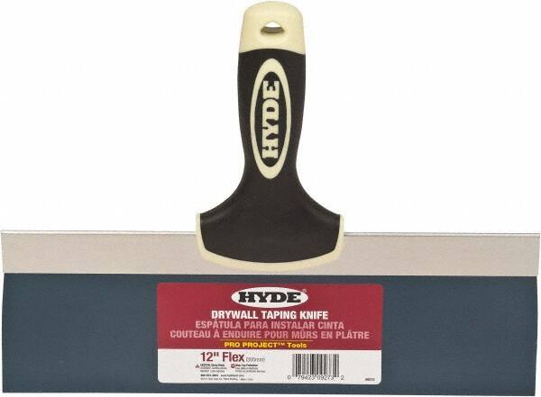 Hyde Tools - 12" Wide Flexible Blade Steel Joint Knife - Flexible - Exact Tool & Supply