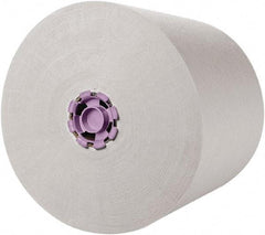 Scott - Hard Roll of 1 Ply White Paper Towels - 8" Wide, 950' Roll Length - Exact Tool & Supply