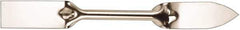 Hyde Tools - 1" Wide Point Edge Blade Steel Drywall/Plaster Repair Tool - Stiff - Exact Tool & Supply