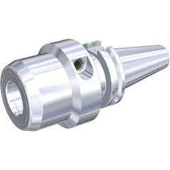 Kennametal - CAT50 2-3/4" Shank Diam Taper Shank, 2" Hole Diam, Hydraulic Tool Holder/Chuck - 100mm Nose Diam, 4" Projection, 71mm Clamp Depth, Through Coolant - Exact Tool & Supply