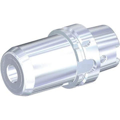 Kennametal - HSK125A 125mm Shank Diam Taper Shank, 1-1/4" Hole Diam, Hydraulic Tool Holder/Chuck - 80mm Nose Diam, 106.7mm Projection, 51mm Clamp Depth, Through Coolant - Exact Tool & Supply