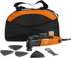 Fein - 120 Volt Electric Multi-Tool Kit - 11,000 to 20,000 RPM, 2 Amps - Exact Tool & Supply
