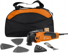 Fein - 120 Volt Electric Multi-Tool Kit - 10,000 to 19,500 RPM, 3 Amps - Exact Tool & Supply