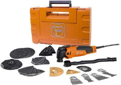 Fein - 120 Volt Electric Multi-Tool Kit - 10,000 to 19,500 RPM, 3 Amps - Exact Tool & Supply