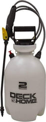 Smith Performance Sprayers - 2 Gal Chemical Safe Garden Hand Sprayer - Use with Cleaners/Degreasers, Polyethylene Tank, Funnel Mouth, Reinforced Hose - Exact Tool & Supply