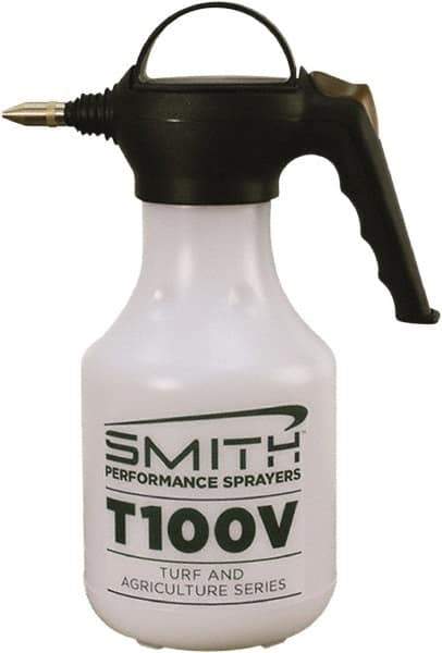 Smith Performance Sprayers - 48 oz Chemical Safe Garden Hand Sprayer - Use with Cleaners/Degreasers, Polyethylene Tank, Wide Mouth - Exact Tool & Supply