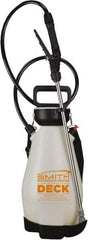 Smith Performance Sprayers - 2 Gal Chemical Safe Garden Hand Sprayer - Polyethylene Tank, Funnel Mouth, Reinforced Hose - Exact Tool & Supply