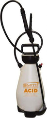 Smith Performance Sprayers - 2 Gal Chemical Safe Garden Hand Sprayer - Polyethylene Tank, Funnel Mouth, Reinforced Hose - Exact Tool & Supply