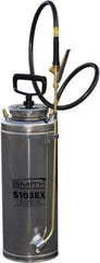 Smith Performance Sprayers - 3.5 Gal Chemical Safe Garden Hand Sprayer - Stainless Steel Tank, Wide Mouth, Reinforced Hose - Exact Tool & Supply
