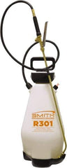 Smith Performance Sprayers - 3 Gal Chemical Safe Garden Hand Sprayer - Polyethylene Tank, Funnel Mouth, Reinforced Hose - Exact Tool & Supply