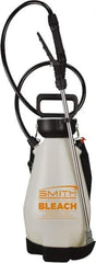 Smith Performance Sprayers - 2 Gal Chemical Safe Garden Hand Sprayer - Use with Cleaners, Polyethylene Tank, Funnel Mouth, Reinforced Hose - Exact Tool & Supply