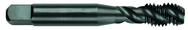 8-32 Dia. - GH2 - 3 FL - Premium HSS - Black Oxide Semi Bottoming Spiral FL Tap - Exact Tool & Supply