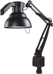 Electrix - 30 Inch, Articulated, Clamp Mounted, LED, Black, General Purpose Task Light - 11 Watt, 100 to 120 Volt, Nonmagnifying - Exact Tool & Supply