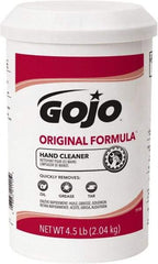 GOJO - 4.5 Lb Dispenser Refill Cream Waterless Hand Cleaner - White, Fragrance Free Scent - Exact Tool & Supply