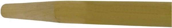 O-Cedar - 60 x 1" Wood Squeegee Handle - Tapered Connection, Tan - Exact Tool & Supply