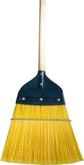 O-Cedar - 54" OAL Polypropylene Bristle Straight Cut Broom - 48" Long Wood Handle, 4-1/2" Bristle Length, 10-1/4" Wide, Water Resistance - Exact Tool & Supply