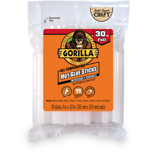 3033002 Hotglue 4″ 30Ct - Exact Tool & Supply