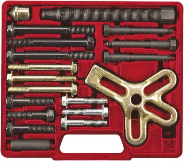 OEM Tools - Harmonic Balancer Puller Set - 2" High x 9.2" Long, For Use with Almost Every Car - Exact Tool & Supply