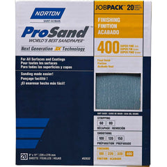 Norton - Sanding Sheets Abrasive Material: Aluminum Oxide Grade: Super Fine - Exact Tool & Supply