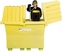 Enpac - Drum Storage Units & Lockers Type: Drum Storage Locker w/Drain Number of Drums: 2 - Exact Tool & Supply