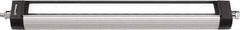 Waldmann Lighting - 120 VAC, 21 Watt, LED, Linear Machine Light - Bracket Mount, 4.9m Cord, IP67, Silver - Exact Tool & Supply
