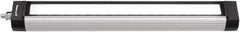 Waldmann Lighting - 120 VAC, 21 Watt, LED, Linear Machine Light - Bracket Mount, 4.9m Cord, IP67, Silver - Exact Tool & Supply