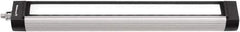 Waldmann Lighting - 24 VDC, 18 Watt, LED, Linear Machine Light - Bracket Mount, 4.9m Cord, IP67, Silver - Exact Tool & Supply
