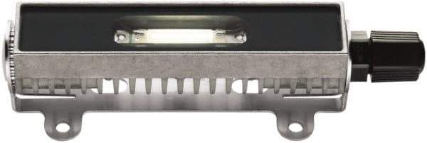 Waldmann Lighting - 24 VDC, 6 Watt, LED, Linear Machine Light - Bracket Mount, IP67, Silver - Exact Tool & Supply