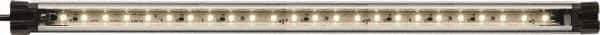 Waldmann Lighting - 24 VDC, 14 Watt, LED, Linear Machine Light - Direct Mount, 3m Cord, IP67, Silver - Exact Tool & Supply