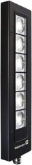Waldmann Lighting - 24 VDC, 13 Watt, LED, Linear Machine Light - Direct Mount, 3m Cord, IP67, Black - Exact Tool & Supply