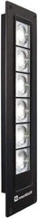 Waldmann Lighting - 24 VDC, 13 Watt, LED, Linear Machine Light - Direct Mount, 3m Cord, IP67, Black - Exact Tool & Supply