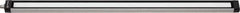 Waldmann Lighting - 24 VDC, 21.5 Watt, LED, Linear Machine Light - Bracket Mount, 4.9m Cord, IP67, Silver - Exact Tool & Supply