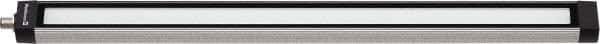 Waldmann Lighting - 24 VDC, 16 Watt, LED, Linear Machine Light - Bracket Mount, 4.9m Cord, IP67, Silver - Exact Tool & Supply