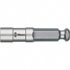 Wera - 5/16" Bit Holder - 7/16" Hex Drive, 2-1/2" OAL - Exact Tool & Supply