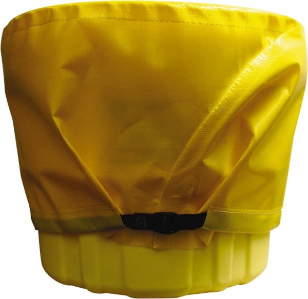 Enpac - 20 & 30 Gal, 1 mil, Polyethylene Drum Cover - Exact Tool & Supply