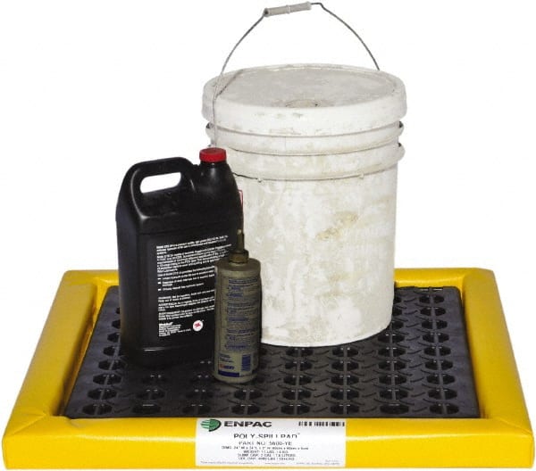 Enpac - Spill Pallets, Platforms, Sumps & Basins Type: Spill Deck or Pallet Number of Drums: 2 - Exact Tool & Supply