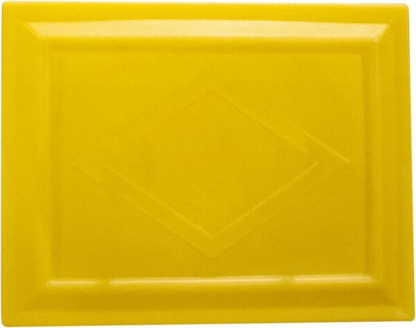 Enpac - 123 Gal, 250 mil, Polyethylene Tote Bin Lid - Exact Tool & Supply