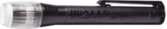 Underwater Kinetics - White Xenon Bulb, 12 Lumens, Mini Flashlight - Black Plastic Body, 2 AAA Alkaline Batteries Included - Exact Tool & Supply