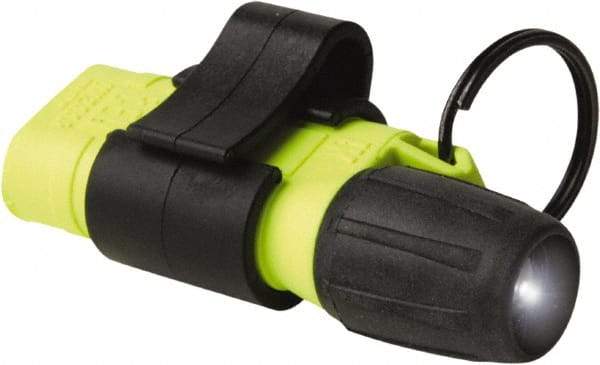 Underwater Kinetics - White LED Bulb, 7 Lumens, Mini Flashlight - Black Plastic Body, 2 AAA Alkaline Batteries Included - Exact Tool & Supply