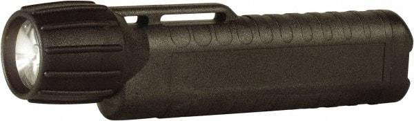 Underwater Kinetics - White LED Bulb, 120 Lumens, Industrial/Tactical Flashlight - Black Plastic Body, 4 AA Alkaline Batteries Included - Exact Tool & Supply