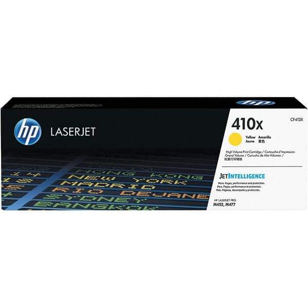 Hewlett-Packard - Yellow Toner Cartridge - Use with HP Color LaserJet Pro M452dn, M452dw, M452nw, MFP M377dw, M477fdn, M477fdw, M477fnw - Exact Tool & Supply