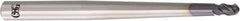 OSG - 8mm Diam, 12mm LOC, 3 Flute Solid Carbide Ball End Mill - WXS Finish, Single End, 120mm OAL, 12mm Shank Diam, Spiral Flute - Exact Tool & Supply