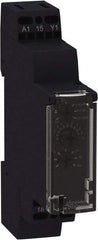Schneider Electric - 6 Pin, 100 hr Delay, Multiple Range SPST Time Delay Relay - 0.7 Contact Amp, 250 VAC, On Board Trimpot - Exact Tool & Supply