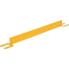 Vestil - 5-5/8" Long x 4" High, Steel Safety Railing - Exact Tool & Supply