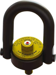 Jergens - 4,000 Lb Load Capacity Hoist Ring - 5/8-11 Thread, Alloy Steel - Exact Tool & Supply