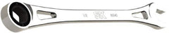 SK - 1/2" 6 Point Combination Wrench - 9.06" OAL, Steel, Full Polish Finish - Exact Tool & Supply